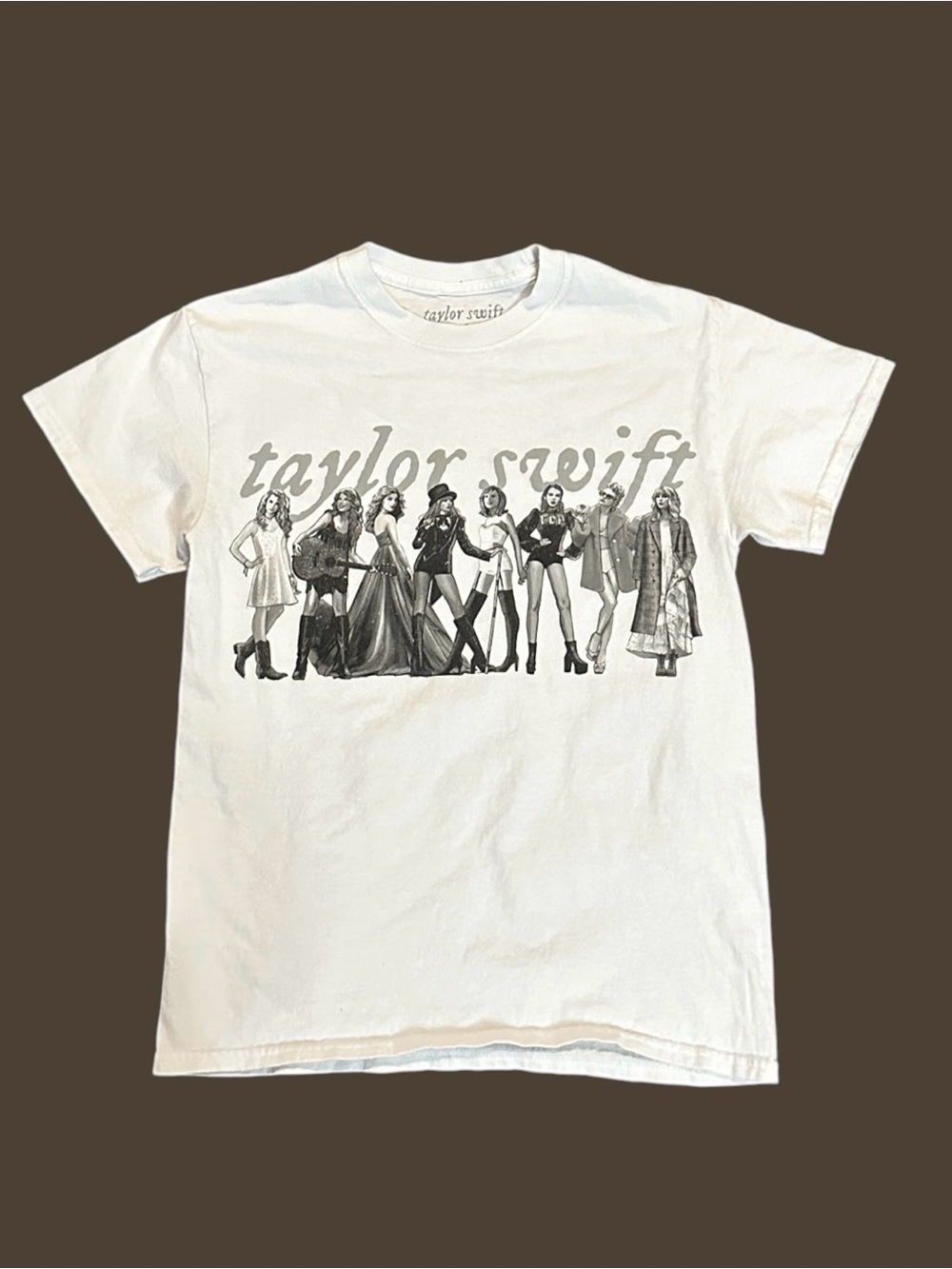 Taylor Swift The Eras Tour White T-Shirt Size Small